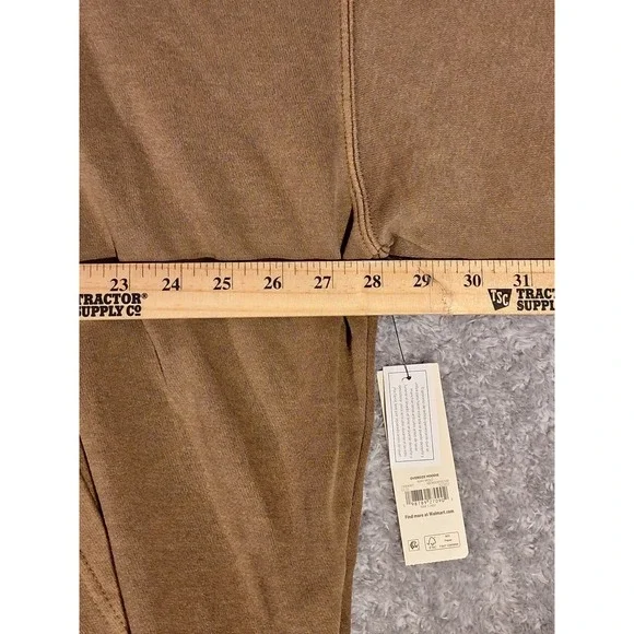 No Boundaries NoBo Oversized Hoodie Mocha Brown Fleece Lined 2XL Max Mole NWT - Picture 5 of 12